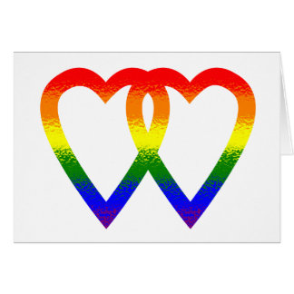 Rainbow Hearts Cards