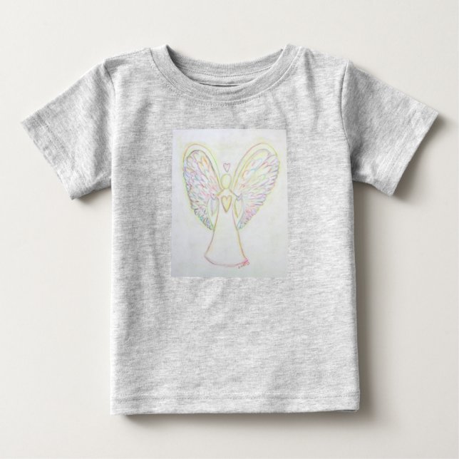 Rainbow Hearts Guardian Angel Custom Shirts (Front)