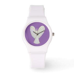 Rainbow Hearts Guardian Angel Custom Watch Design