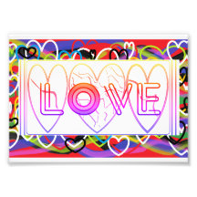 Rainbow Hearts of Love