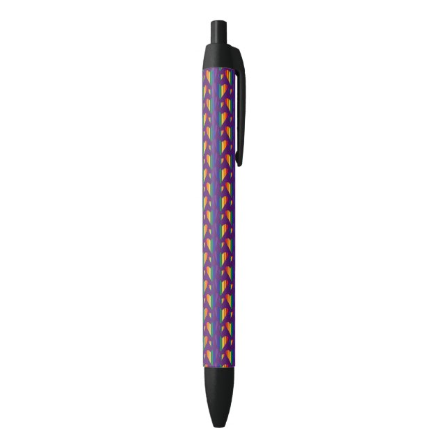Rainbow Hearts Pattern Pen (Bottom (Vertical))
