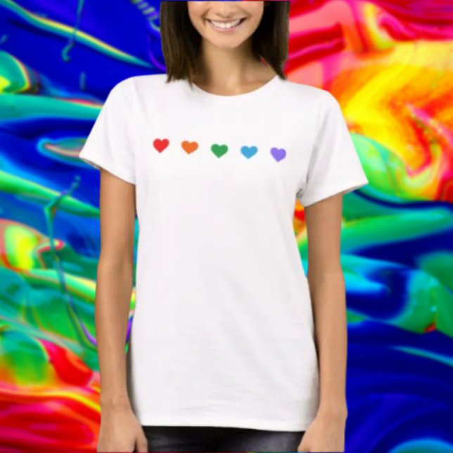 Rainbow Hearts Pride Shirt (Creator Uploaded)