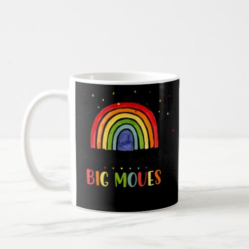 Rainbow Helping Tiny Humans Make Big Moves PTA OT Coffee Mug