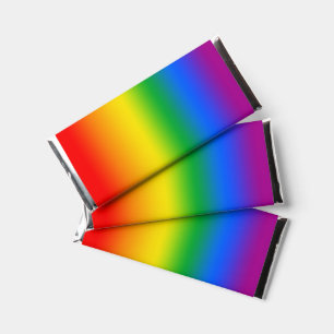 Rainbow Hershey Bar Favors