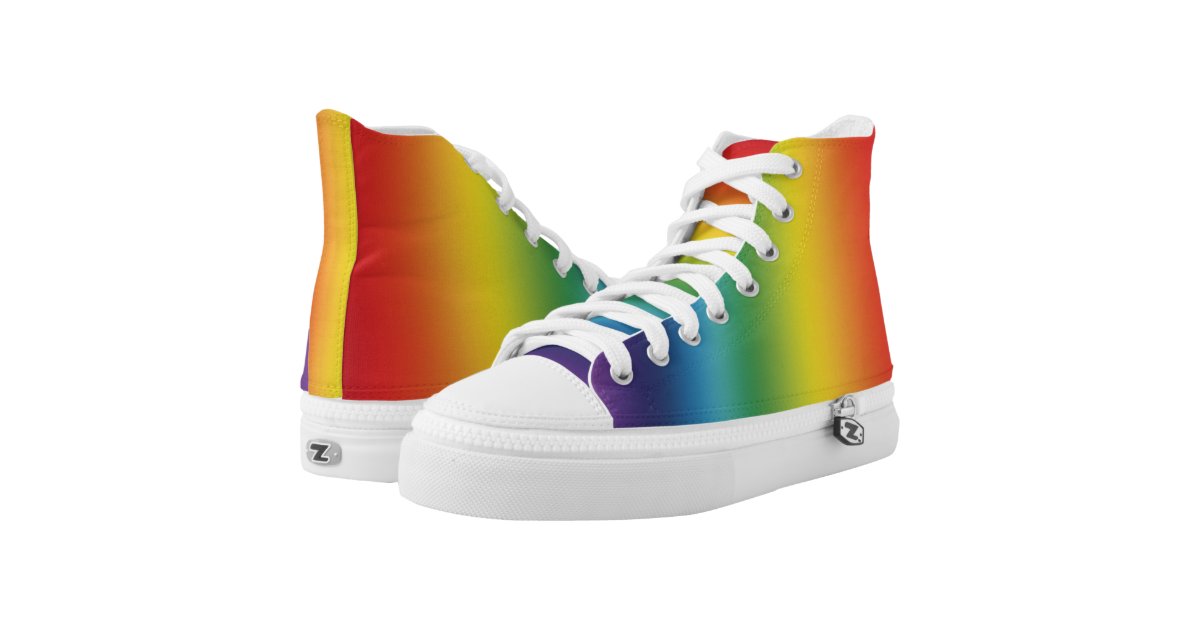 nike rainbow high tops