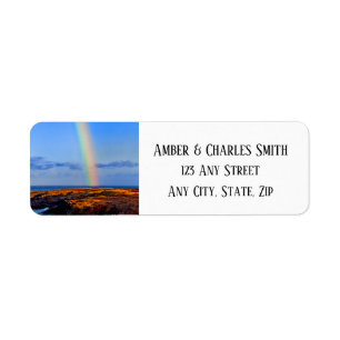 Rainbow, Hope & Happiness, Wedding Label