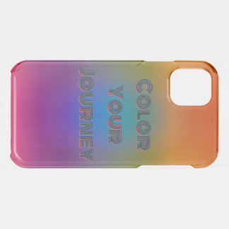Rainbow Horizon Color Your Journey iPhone 11 Case