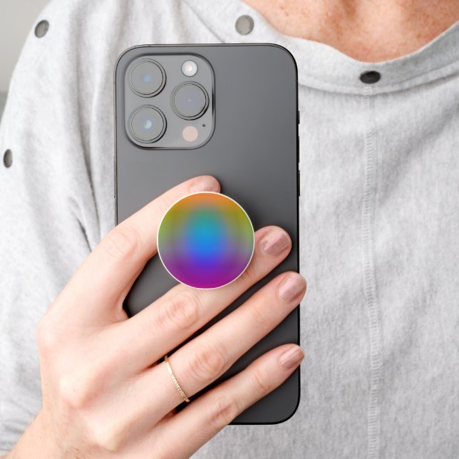 Rainbow Horizon PopSocket (Hand)