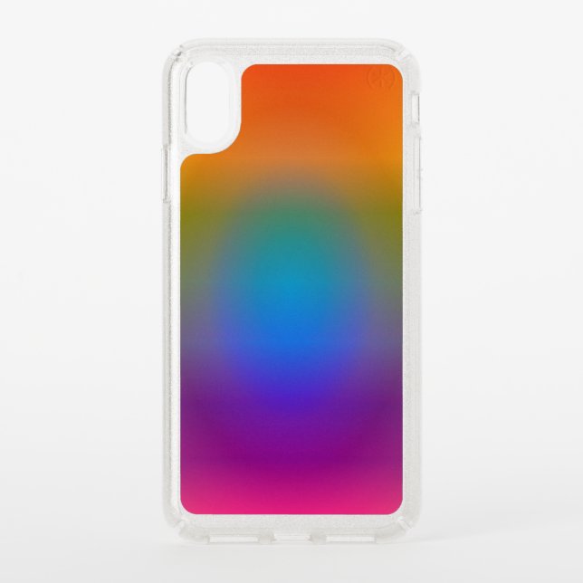 Rainbow Horizon Speck iPhone XS Max Case (Front)