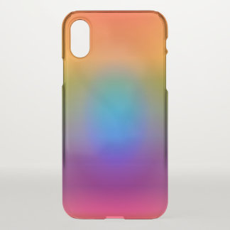 Rainbow Horizon iPhone X Case