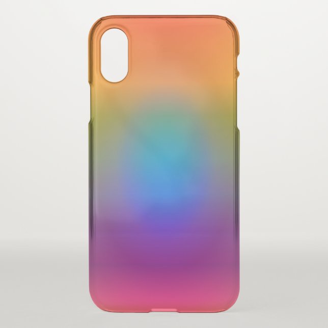 Rainbow Horizon Uncommon iPhone Case (Back)