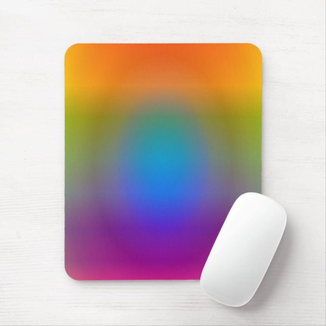 Rainbow Horizons Mouse Pad (With Mouse)
