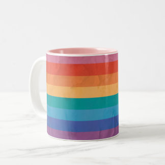 Rainbow Horizontal Stripes Mug