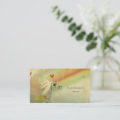 Rainbow Horse old vintage business card (Standing Front)