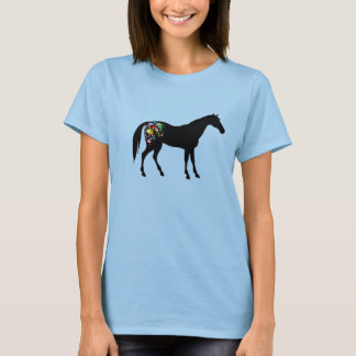 Rainbow horse silhouette T-Shirt