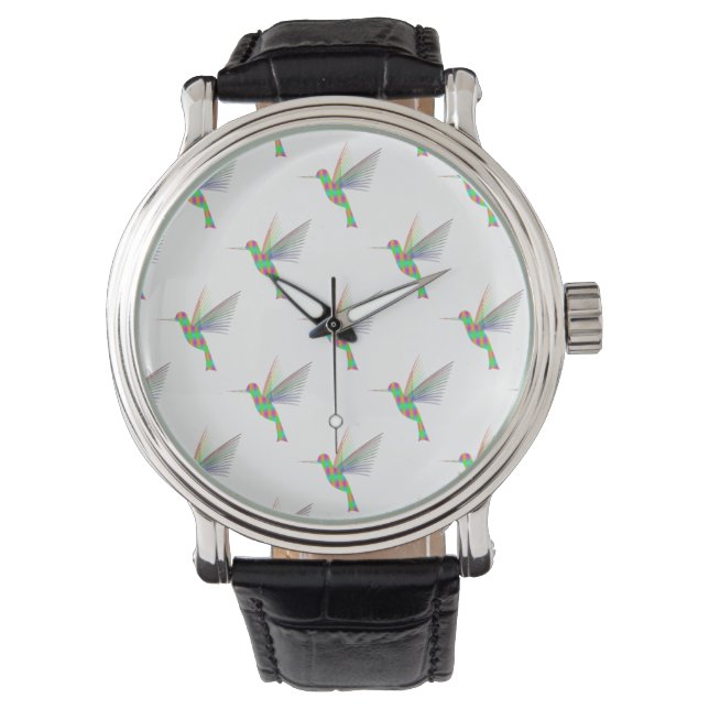 Rainbow Hummingbird Watch (Front)
