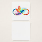 Rainbow Hummingbird with Infinity symbol (Front & Back)