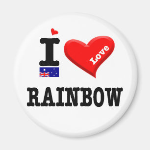RAINBOW - I Love Magnet