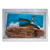 Rainbow in a Box Abstract Bird K7 1986 Mixed-media (Front Horizontal)