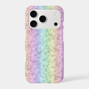 Rainbow in Elephant Skin Leather Optik iPhone 17 Pro Case
