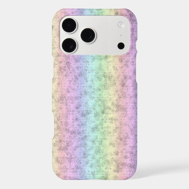 Rainbow in Elephant Skin Leather Optik Case-Mate iPhone Case (Back)