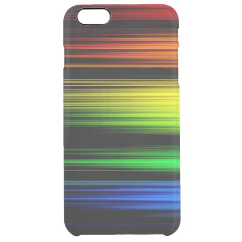 Rainbow In The Dark Clear iPhone 6 Plus Case