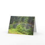 Rainbow in the Forest Card