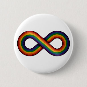Rainbow Infinity Button