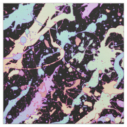 rainbow ink splash extreme : fabric