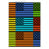 Rainbow-Inspired American Motif Flag Design (Front)