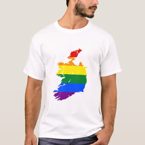 RAINBOW IRELAND CUSTOMIZABLE ADD YOUR OWN PHRASE T_Shirt
