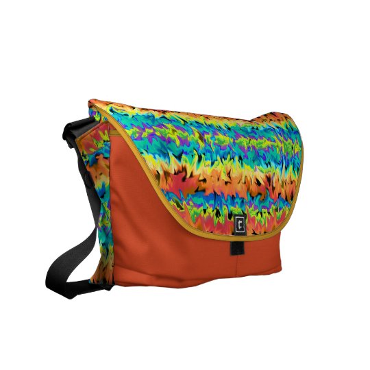 "Rainbow Jazz" Messenger Bag