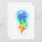Rainbow jellyfish (Front/Back)