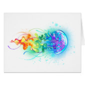 Rainbow jellyfish (Front Horizontal)