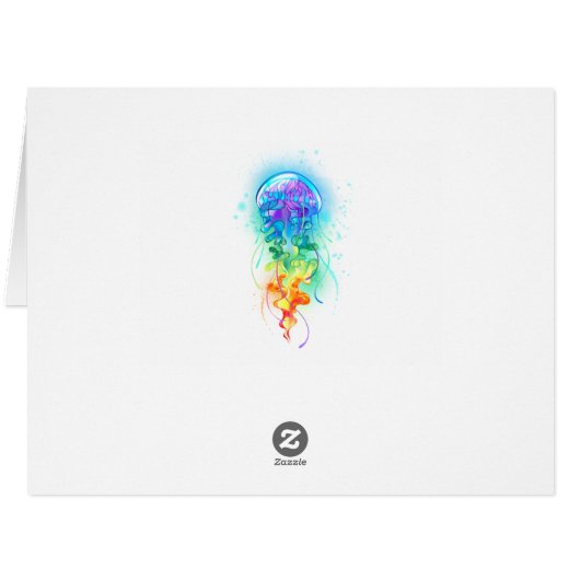 Rainbow jellyfish (Back Horizontal)