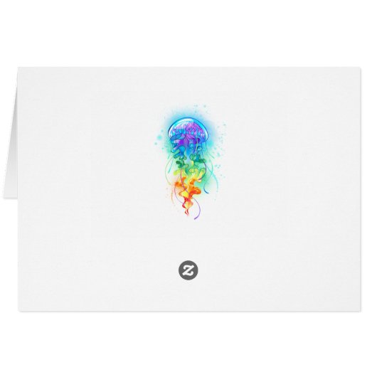 Rainbow jellyfish (Back Horizontal)