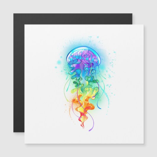 Rainbow jellyfish (Front/Back)