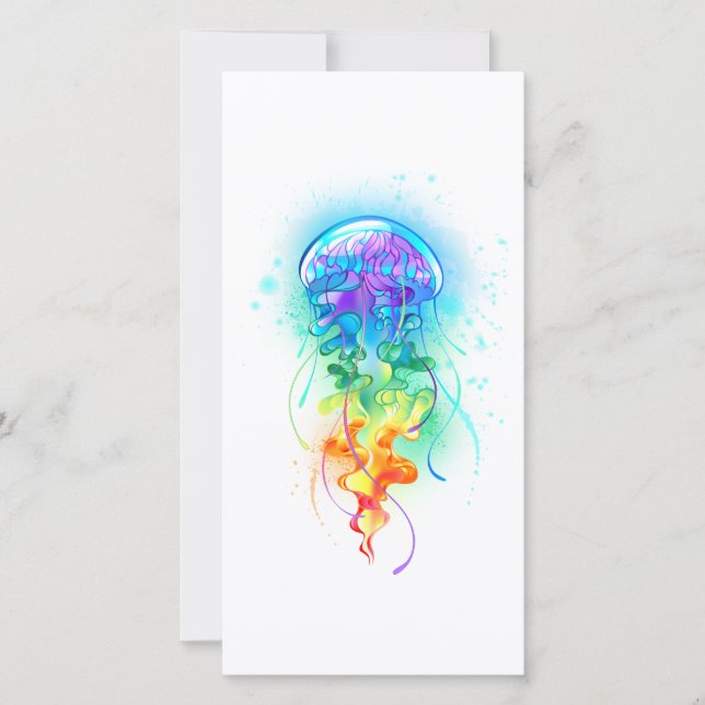 Rainbow jellyfish announcement (Front)