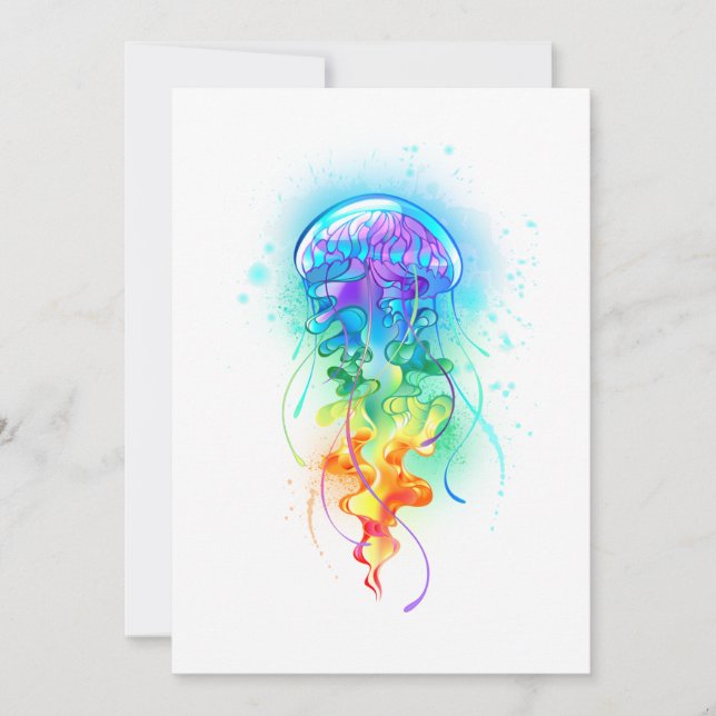 Rainbow jellyfish announcement (Front)