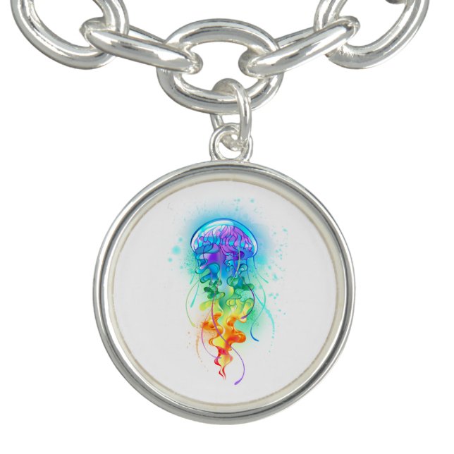 Rainbow jellyfish bracelet (Design)