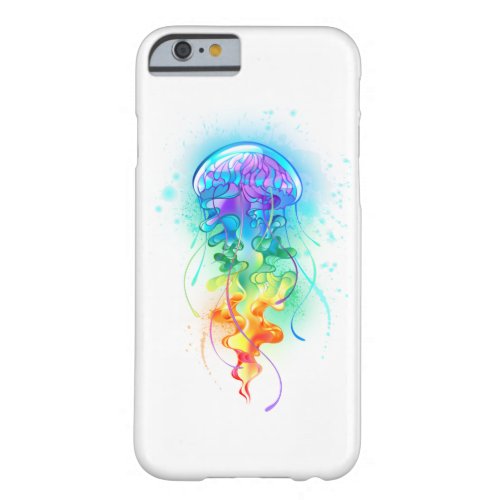 Rainbow jellyfish barely there iPhone 6 case
