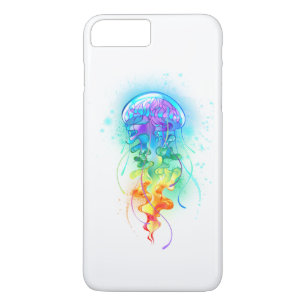 Rainbow jellyfish iPhone 8 plus/7 plus case