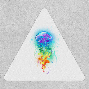 Rainbow jellyfish patch