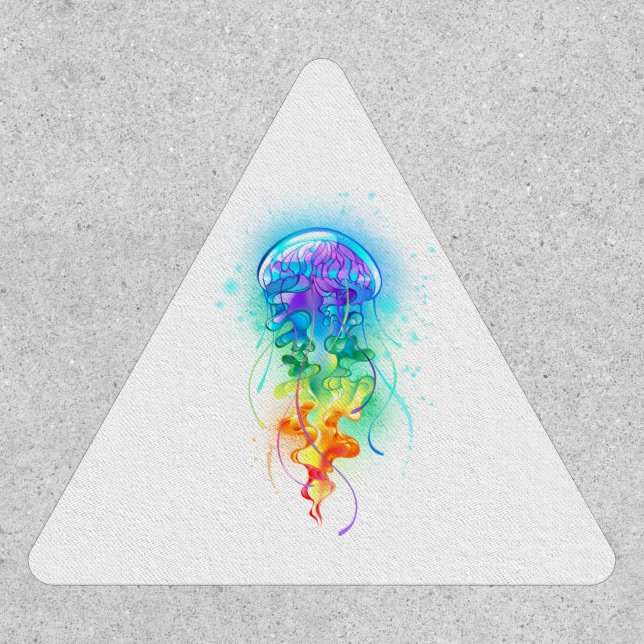 Rainbow jellyfish patch (Front)