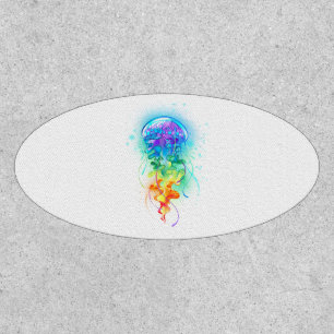 Rainbow jellyfish patch