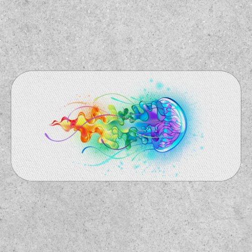 Rainbow jellyfish patch