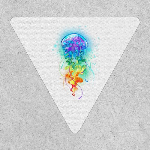 Rainbow jellyfish patch