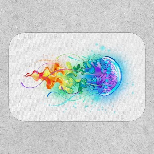 Rainbow jellyfish patch