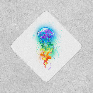Rainbow jellyfish patch
