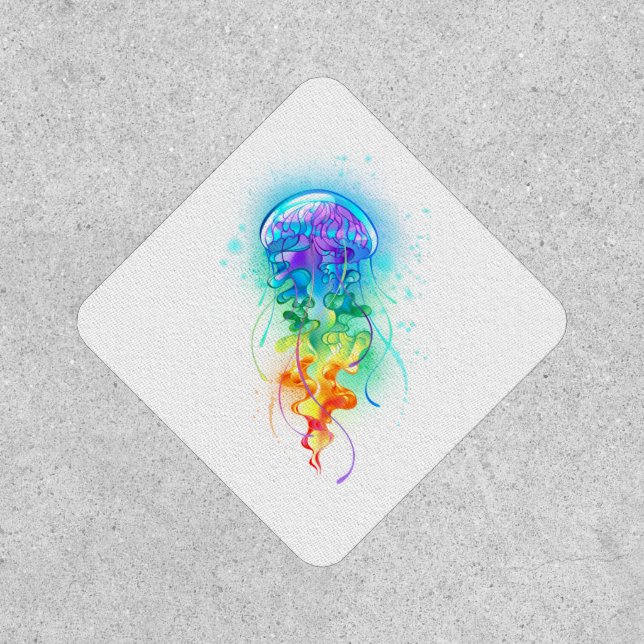 Rainbow jellyfish patch (Front)